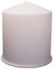 Made in USA 250 Gallon Conical Bottom Plastic Open Top Tank 46" High x 43" Diam TC4246CA - 00502872