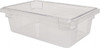 Rubbermaid Rectangular, Clear Polycarbonate Food Tote Box 9" High x 18" Wide x 26" Long FG330000CLR - 00399279
