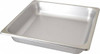 Vollrath Rectangular, Chrome Stainless Steel Food Pan 2-1/2" High x 12.8" Wide x 13.9" Long 30122 - 65363186