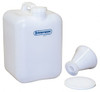 SP Bel-Art 5 Gal Carboy Polyethylene, White, 16" High x 9.6" Diam, 3/4" Cap H11919-0000 - 65362204