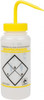 SP Bel-Art 16 oz Safety Wash Bottle Polyethylene, Yellow, 43mm Cap 800100357 - 65362717