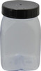 Dynalon Labware 200 mL Wide-Mouth Bottle PVC, Clear, 3.42" High x 1.69" Diam, 1.69" Cap 301945 - 65361230