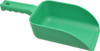 Remco Products 32 oz Green Polypropylene Flat Bottom Scoop 4.3" Wide x 3" Deep Bowl, 4-1/2" Handle Length, 11-1/2" OAL 64002 - 65358384