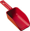 Remco Products 16 oz Red Polypropylene Flat Bottom Scoop 3.2" Wide x 2" Deep Bowl, 10.4" OAL 63004 - 65477879