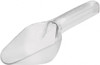 Rubbermaid 6 oz Clear Polycarbonate Round Bottom Scoop FG288200CLR - 55530000
