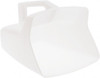 Rubbermaid 64 oz White Polycarbonate Flat Bottom Scoop FG288500WHT - 57799967
