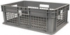 Akro-Mils 1.78 Cu Ft, 45 Lb Load Capacity Gray Polyethylene Tote Container Stacking, 23.3" Long x 15.8" Wide x 8.3" High 37608 - 89418545