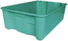 MFG Tray 300 Lb Load Capacity Green Fiberglass Tote Container Stacking, Nesting, 24.3" Long x 14.8" Wide x 8" High 7805085170GREEN - 00343723