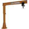 Handling Systems International 2,000 Lb Steel Jib Crane 10 ft. High, 10 ft. Span 350-2000-1010 - 01775741