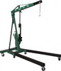 Safeguard 4,000 Lb Steel Folding Engine Crane 74" OAH, 9-1/2 to 74" Span 67020 - 35733104