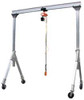 Vestil 4,000 Lb Aluminum Gantry Crane 8 ft. 2" High, 8 ft. Span AHA-4-8-8 - 62052501