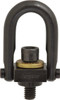 Jergens 1,000 Lb Load Capacity Safety Engineered Center Pull Hoist Ring 12 Ft/Lb Torque, 3/8 - 16 Thread, 4140 Alloy Steel, Black Oxide Finish 23408 - 82501222