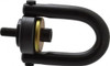 Jergens 2,500 Lb Load Capacity Safety Engineered Center Pull Hoist Ring 28 Ft/Lb Torque, 1/2 - 13 Thread, 4140 Alloy Steel, Black Oxide Finish 23412 - 82501255