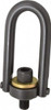 Jergens 5,000 Lb Load Capacity Safety Engineered Center Pull Hoist Ring 100 Ft/Lb Torque, 3/4 - 10 Thread, Alloy Steel 23517 - 90802802