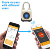 eGeeTouch® Electronic Weatherproof Smart-Padlock - 02201-94