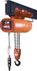CM 5 Ton Capacity 12 FPM Lift Speed 230/460V Electric Hoist with Motorized Trolley 15 ft. Max Lift, 33-3/4" Min Headroom, 2 Chains, Single Lift Speed 5283M15 - 41846858
