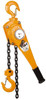 Value Collection 1,500 Lb Capacity, 15 ft. Lift Height, Chain Short Handle Manual Lever Hoist 11-5/8" Min Headroom PSHSH-0.75CK-15 - 79487377