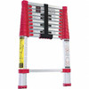 Vestil 10-1/2 ft. High, Type II Rating, Aluminum Telescopic Ladder 225 Lb Capacity, 7-1/2 ft. Working Length TLAD-10 - 62050232