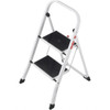 Hailo 2 Steps, 2 ft. 7" High, EN14183 Rating, Tubular Steel Step Ladder 330 Lb Capacity, 18-1/2" Base Width 9204015095 - 47115944