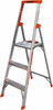 Little Giant Ladder Systems 3 Steps, 5 ft. High, Type IA Rating, Aluminum Step Ladder 300 Lb Capacity, 20" Base Width 15273-001 - 78299088