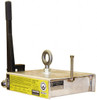 Mag-Mate 2,200 Lb Load Capacity, Magnetic Lifter 7" High x 10-1/2" Wide, 2 Poles, For Use with Flats CL2200 - 72566326