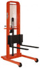 Presto Lifts 2,000 Lb Capacity, 64" Lift Height, Adjustable Forks Base - Straddle Manually Operated Lift M866-2000 - 89770101