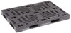 ORBIS 71.8" Long x 47.8" & Wide x 5.8" High Polyethylene Stackable Pallet 30,000 Lb Static Capacity, 4,000 Lb Dynamic Capacity, Black 4872 CIISF - 09074279
