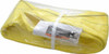 Lift-All 3 ft. Long x 6" Wide, 7,200 Lb Vertical Capacity, 1 Ply, Nylon Web Sling 5,800 Lb Choker Capacity, Yellow EE1606DFX3 - 01137264