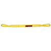 Lift-All 9 ft. Long x 6" Wide, 7,200 Lb Vertical Capacity, 1 Ply, Nylon Web Sling 5,800 Lb Choker Capacity, Yellow EE1606DFX9 - 01137322