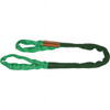 Lift-All 6 ft. Long x 1-3/8" Wide, 5,300 Lb Vertical Capacity, Polyester Web Sling 4,200 Lb Choker Capacity, 7/8" Diam Chain EE60X6 - 70834650