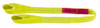 Lift-All 10 ft. Long x 6" Wide, 16,300 Lb Vertical Capacity, 2 Ply, Polyester Web Sling 13,000 Lb Choker Capacity, Yellow EE2806DTX10 - 85817914