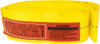 Lift-All 10 ft. Long x 3" Wide, 8,600 Lb Vertical Capacity, 1 Ply, Polyester Web Sling 6,900 Lb Choker Capacity, Yellow EN1803DX10 - 86980018