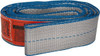 Lift-All 4 ft. Long x 2" Wide, 6,400 Lb Vertical Capacity, 2 Ply, Polyester Web Sling 5,000 Lb Choker Capacity EE2802TFX4 - 89673065