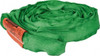 Lift-All 8 ft. Long x 1-3/8" Wide, Polyester Web Sling 4,200 Lb Choker Capacity, 7/8" Diam Chain, Green EN60X8 - 89673669
