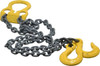 Lift-All 6 ft. Long, 4,700 Lb Basket Capacity, 3,600 Lb Vertical Capacity, Alloy Steel Web Sling Adjust-A-Link Chain Sling, 7/32" Diam Chain 30001G10 - 89751705