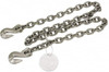 Pewag 5 ft. Long, 2,100 Lb Basket Capacity, 2,100 Lb Vertical Capacity, Alloy Steel Web Sling SGG Chain Sling, 7/32" Diam Chain, Silver (Color), with 2 Grab Hooks 5.5G80SGG/5 - 59517623