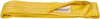 Value Collection 6 ft. Long x 4" Wide, 11,500 Lb Vertical Capacity, 2 Ply, Polyester Web Sling 9,200 Lb Choker Capacity, with Eye & Eye (Twisted) WS-MH-SLNG1-218 - 43682442
