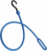 The Perfect Bungee Loop End Bungee Cord with Molded Nylon Hook End 30" OAL, Blue PCLE30BL - 54645320