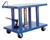 Vestil 6,000 Lb Capacity Manual Hydraulic Post Lift Table 36" Lift Height, 48" Platform Length x 32" Platform Width HT-60-3248 - 64043672