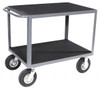 Durham 1,200 Lb Capacity, 30" Wide x 36" Long x 34" High Instrument Cart Steel, Full Pneumatic Casters, 2 Shelves RIC-3036-2-95 - 09021197