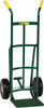 Little Giant 800 Lb Capacity 49" OAH Hand Truck 12 x 14" Base Plate, Dual Handle, Steel, Flat-Free Microcellular Foam Wheels TF-220-10FF - 55935308