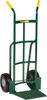 Little Giant 600 Lb Capacity 49" OAH Hand Truck 13-1/2 x 16" Base Plate, Dual Handle, Steel, Flat-Free Microcellular Foam Wheels T-362-10FF - 55935399