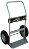 Made in USA 760 Lb Capacity 47" OAH Cylinder Hand Truck Swept Back Handle, Steel, Full Pneumatic Wheels 35038 - 76582303