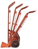 Wesco 500 Lb Capacity 50" OAH Hand Truck Swept Back Handle, Steel, Semi-Pneumatic Wheels 210546 - 01373752