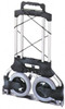 Wesco 175 Lb Capacity 42" OAH Folding Hand Truck Aluminum, Rubber Wheels 220617 - 01373786