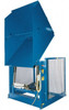 Vestil 2,000 Lb Load Capacity, Steel Box Dumper 64" Wide x 66" Long x 77" High, Blue HBD-2-60 - 64043540