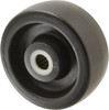 Fairbanks 5" Diam x 2" Wide, Polyolefin Caster Wheel 1,000 Lb. Capacity, 2-3/16" Hub Length, 3/4" Axle Diam, Roller Bearing HD-625-RC - 01357938