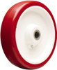 Hamilton Caster 8" Diam x 2" Wide, Polyurethane on Polypropylene Caster Wheel 1,200 Lb. Capacity, 2-3/16" Hub Length, 1/2" Axle Diam, Straight Roller Bearing W-820-NF-1/2 - 52126703