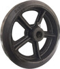 Value Collection 8" Diam x 2" Wide, Mold-On Rubber Caster Wheel 600 Lb. Capacity, 5/8" Axle Diam, Roller Bearing CWMR8600 - 52790334