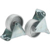 Value Collection Caster Wheels, Wheel Material: Semi-Steel, Wheel Diameter: 4 (Inch), Load Capacity (Lb.): 400, Additional Information: Zinc-Plated, Type: Rigid BD--21608-2 - 53614574